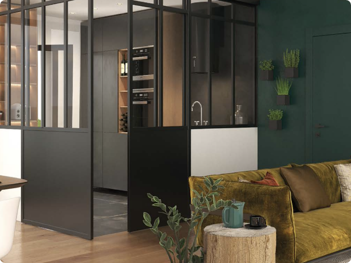 Atelier Ouest Pose De Cuisine Boulogne Billancourt NOS STRUCTURES EN ALUMINIUM ET ACIER SINSPIRENT DE LA TENDANCE ACTUELLE 3